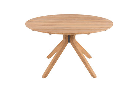 Traditional Teak CARMEN Table de Jardin &Oslash; 132 cm 