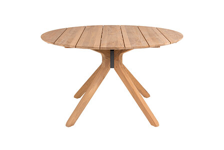 Traditional Teak CARMEN Table de Jardin &Oslash; 132 cm 