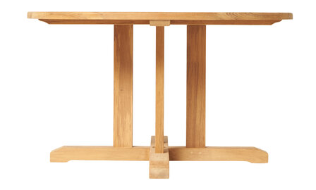 Traditional Teak WILLIAM table de jardin &Oslash; 100 cm