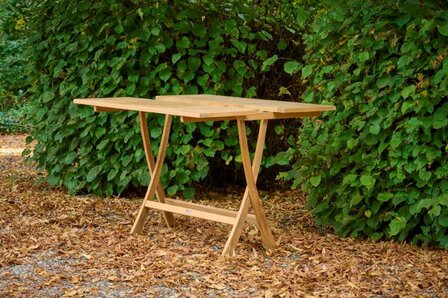 Traditional Teak SOFIA table pliante 80 x 80 cm