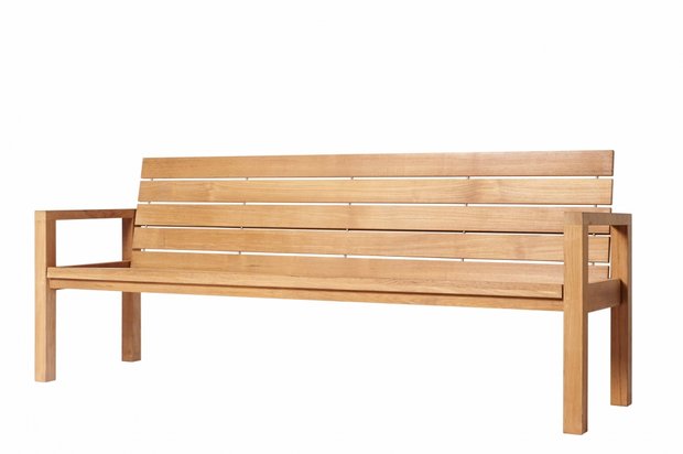 Traditional Teak MAXIMA banc de jardin 215 cm