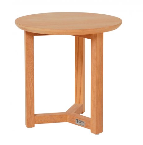 Traditional Teak MANON Table d'appoint Ø 40 cm