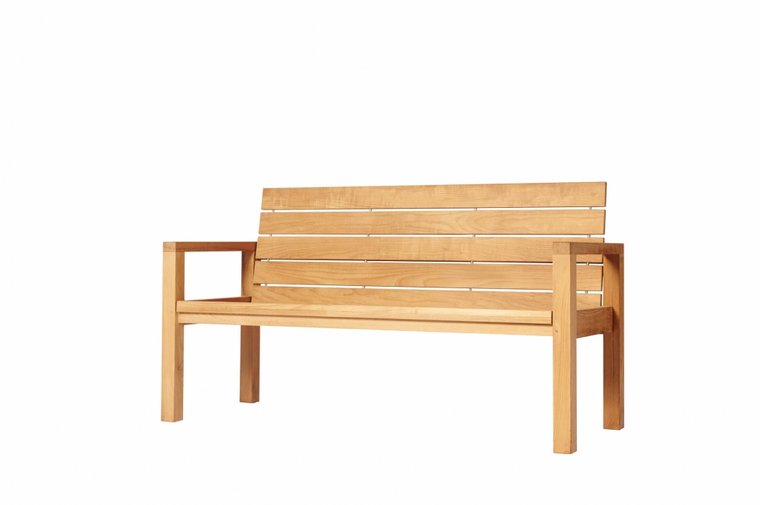 Traditional Teak MAXIMA banc de jardin 155 cm