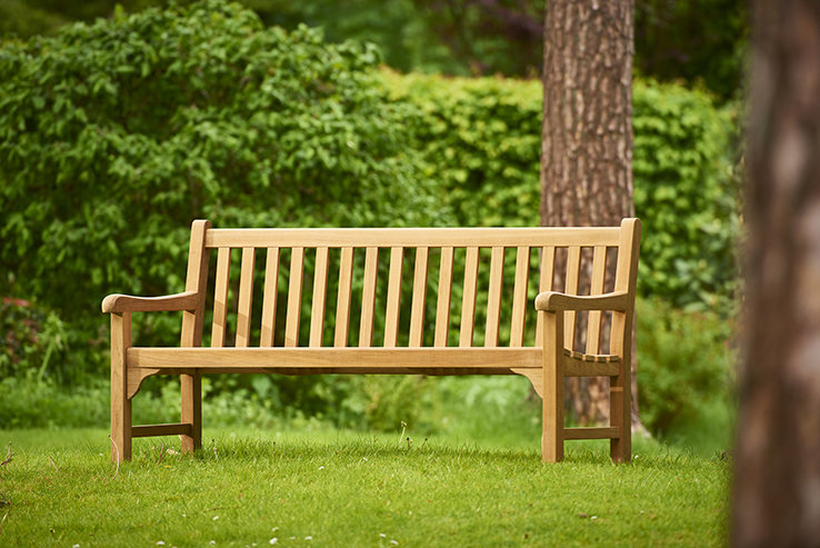 Traditional Teak SARAH banc de jardin 155 cm