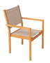 Traditional Teak KATE stacking chair / Chaise empilable (taupe)